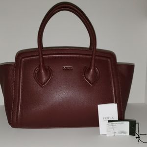 Furla College Tote in Bordolo